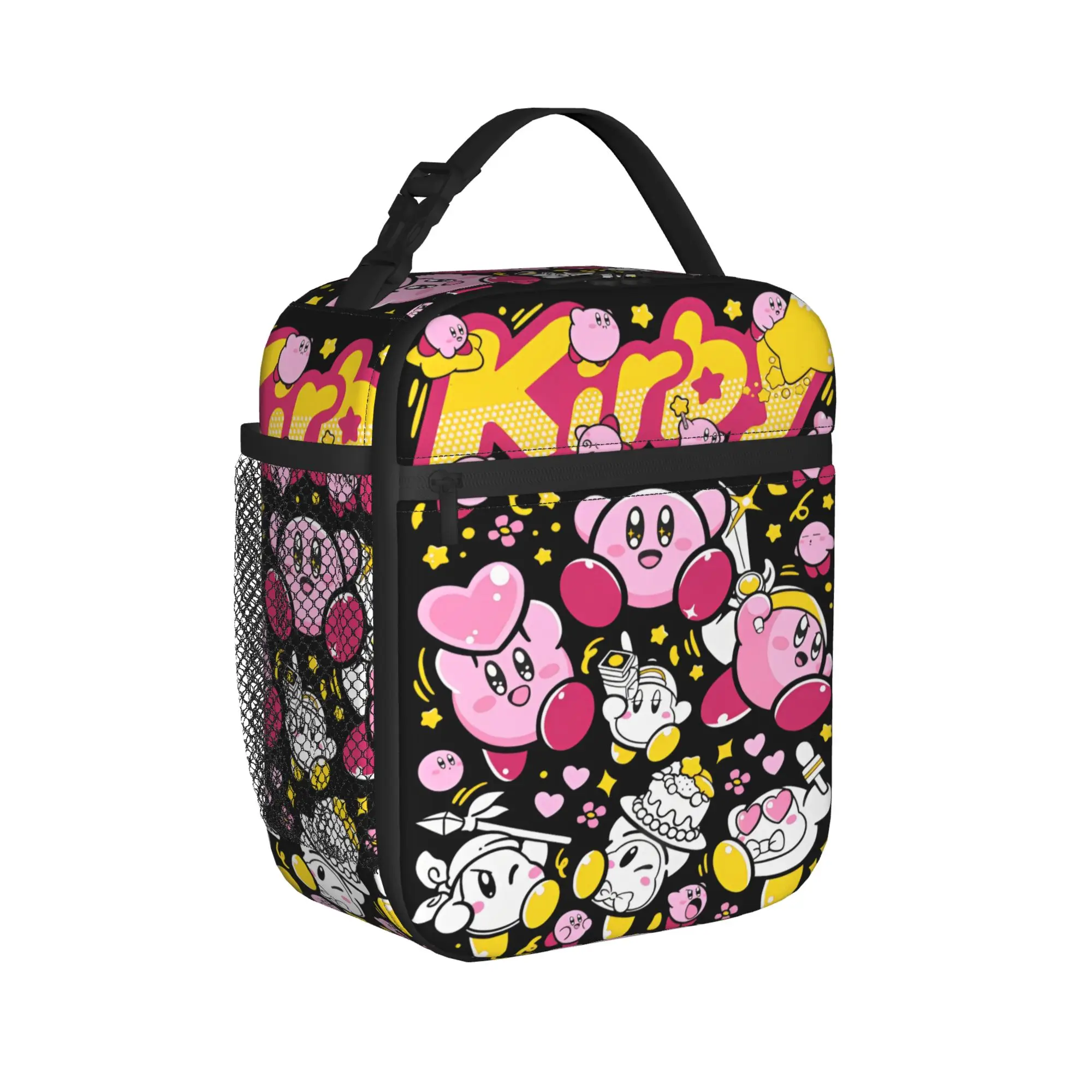 Insulated Lunch Tote Bag Kawaill Kirby Adventure Video Game Product Lunch Food Box Multifunction Thermal Bento Box For School
Insulated Lunch Tote Bag Kawaill Kirby Adventure Video Game Product Lunch Food Box Multifunction Thermal Bento Box For School