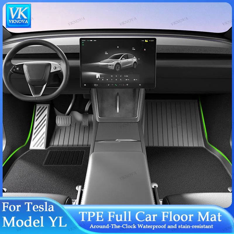 For Tesla Floor Mat Model YL 2026 Car Trunk Mat Set Luggage Mat TPE waterproof Anti-Slip Set LHD&RHD Floor Liner Mat Trunk Mat
For Tesla Floor Mat Model YL 2026 Car Trunk Mat Set Luggage Mat TPE waterproof Anti-Slip Set LHD&RHD Floor Liner Mat Trunk Mat