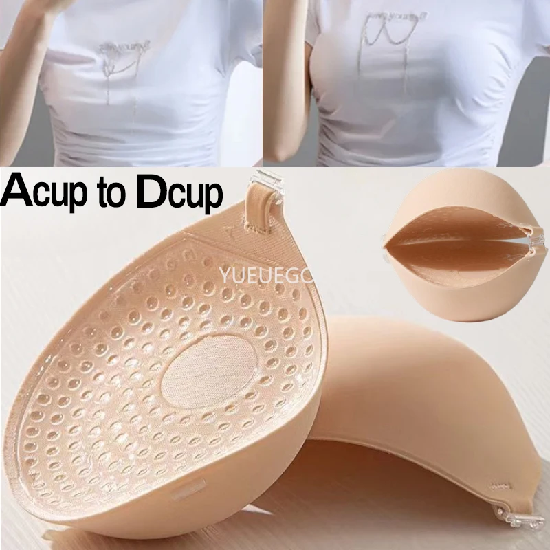 Невидимый силиконовый клейкий бюстгальтер пуш-ап — многоразовый липкий бюстгальтер без бретелек, дышащие чашки толщиной 5 см для платьев с открытой спиной
Невидимый силиконовый клейкий бюстгальтер пуш-ап — многоразовый липкий бюстгальтер без бретелек, дышащие чашки толщиной 5 см для платьев с открытой спиной
