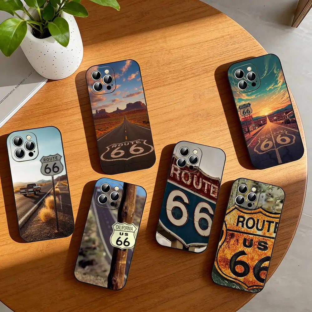 A-American R-Route 66 Phone Case Silicone Soft For IPhone 17 16 15 14 13 12 11 X XR Plus Pro Max Plus
A-American R-Route 66 Phone Case Silicone Soft For IPhone 17 16 15 14 13 12 11 X XR Plus Pro Max Plus