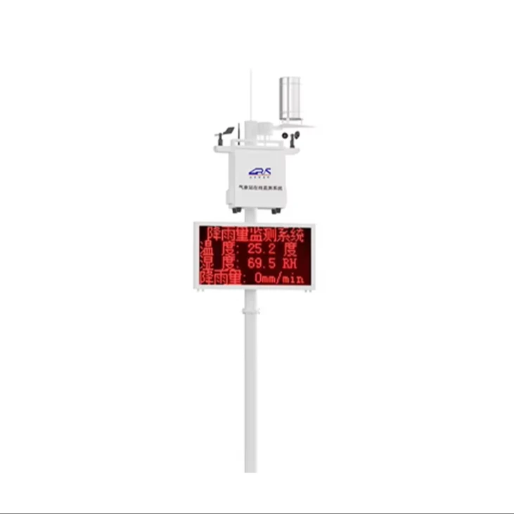 2025Small Outdoor Weather Station Rainfall Monitoring System Agrometeorological Observation Station
2025Small Outdoor Weather Station Rainfall Monitoring System Agrometeorological Observation Station