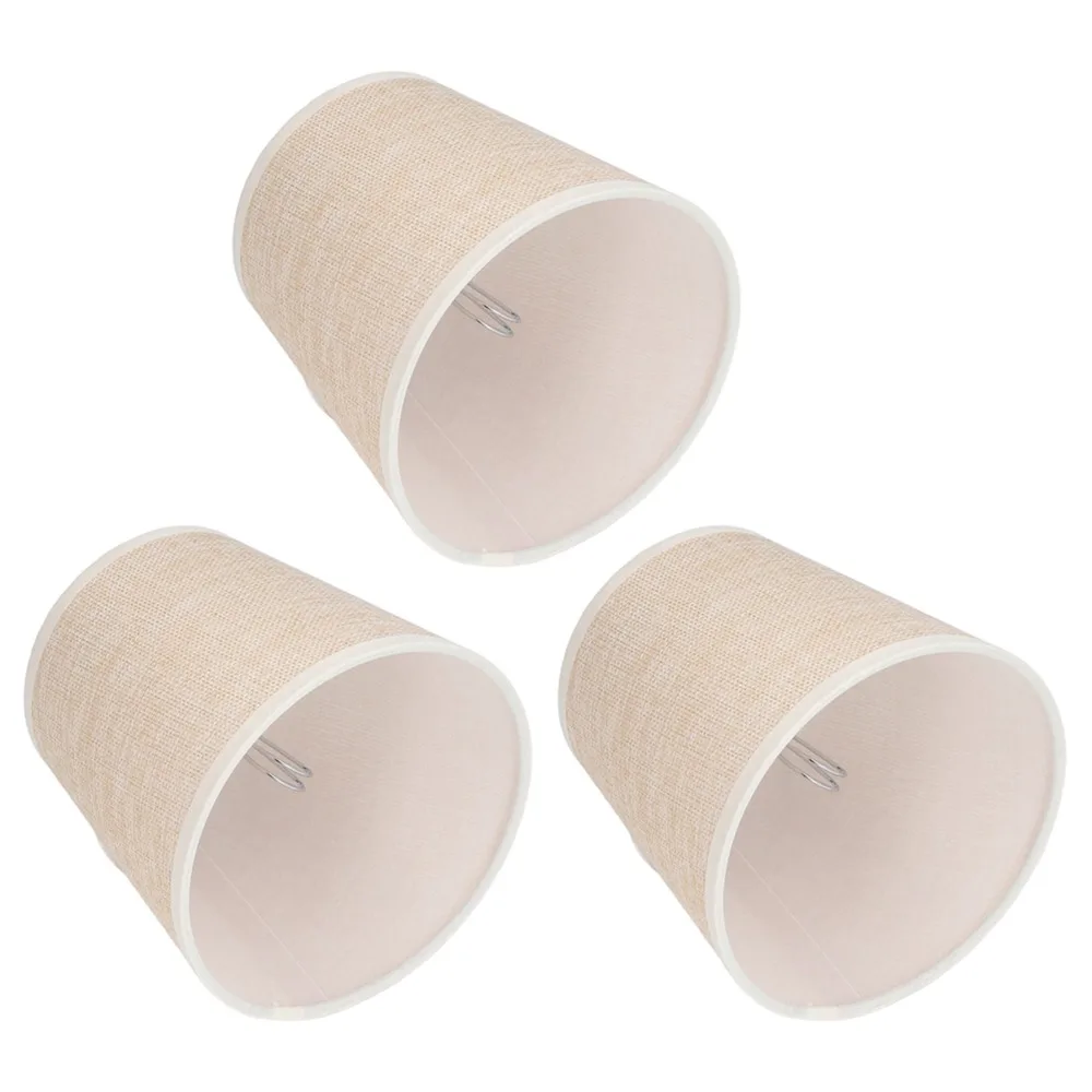 3PCS Simple Fabric Lampshade Clip On Design 4.31 inch Height Lamp Cover Chandelier Lamp Shades Table Lamp
3PCS Simple Fabric Lampshade Clip On Design 4.31 inch Height Lamp Cover Chandelier Lamp Shades Table Lamp