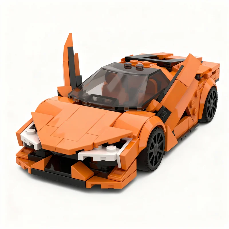 308PCS MOC City Champions Super Car Classic Supercar Revuelto V2 Model Technology DIY Creative Building Blocks Display Gift Home
308PCS MOC City Champions Super Car Classic Supercar Revuelto V2 Model Technology DIY Creative Building Blocks Display Gift Home