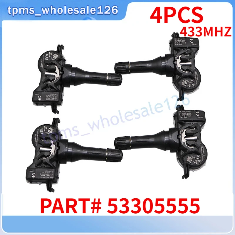 Tire Pressure Sensor 53305555 For 2017-2023 Chrysler Pacifica Jeep Compass 2014-2021 Renegade TPMS 433MHZ 68252493AB 68105280AF
Tire Pressure Sensor 53305555 For 2017-2023 Chrysler Pacifica Jeep Compass 2014-2021 Renegade TPMS 433MHZ 68252493AB 68105280AF
