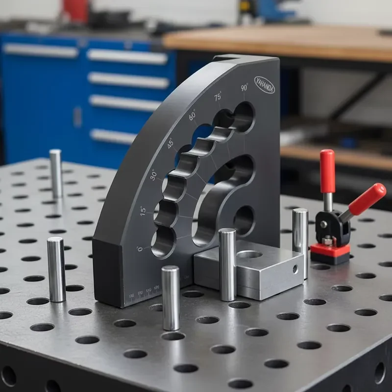 Flexible Welding Tooling Quadrant Bracket Ground Surface 90 Degree Angle Plate for 3D Positioning Table
Flexible Welding Tooling Quadrant Bracket Ground Surface 90 Degree Angle Plate for 3D Positioning Table