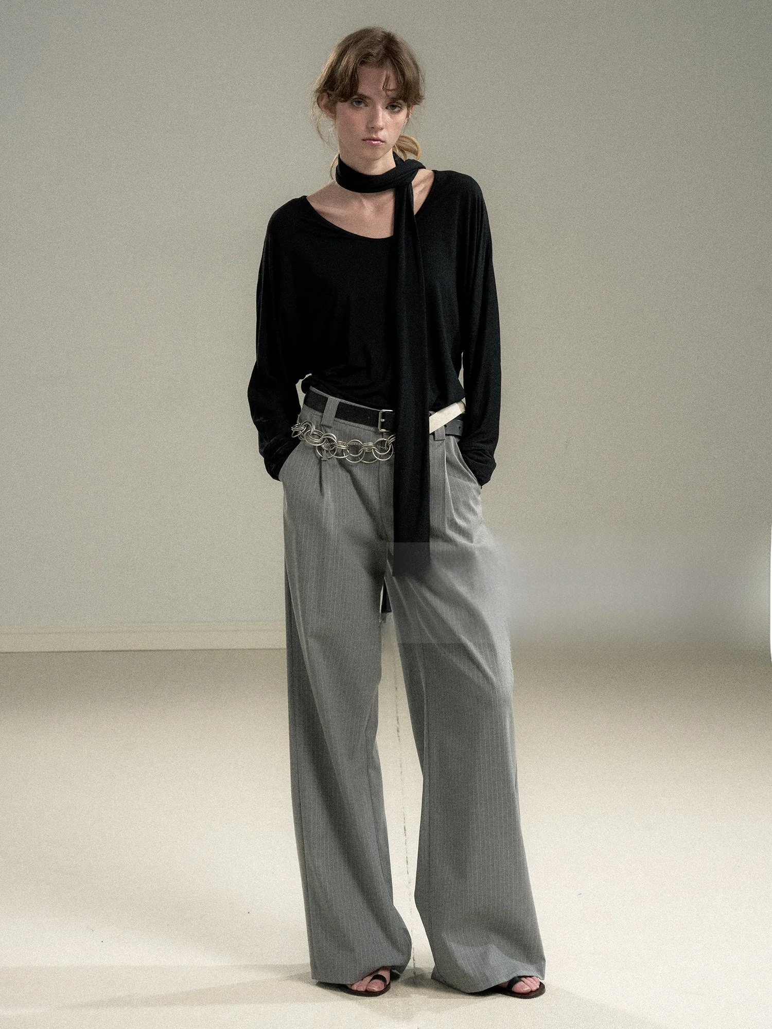 High Waist Loose Casual Pants Women's Floor-Length Drapey Wide Leg Stripe Dragging Suit Pants Commute Style Polyester Cotton ...
High Waist Loose Casual Pants Women's Floor-Length Drapey Wide Leg Stripe Dragging Suit Pants Commute Style Polyester Cotton ...