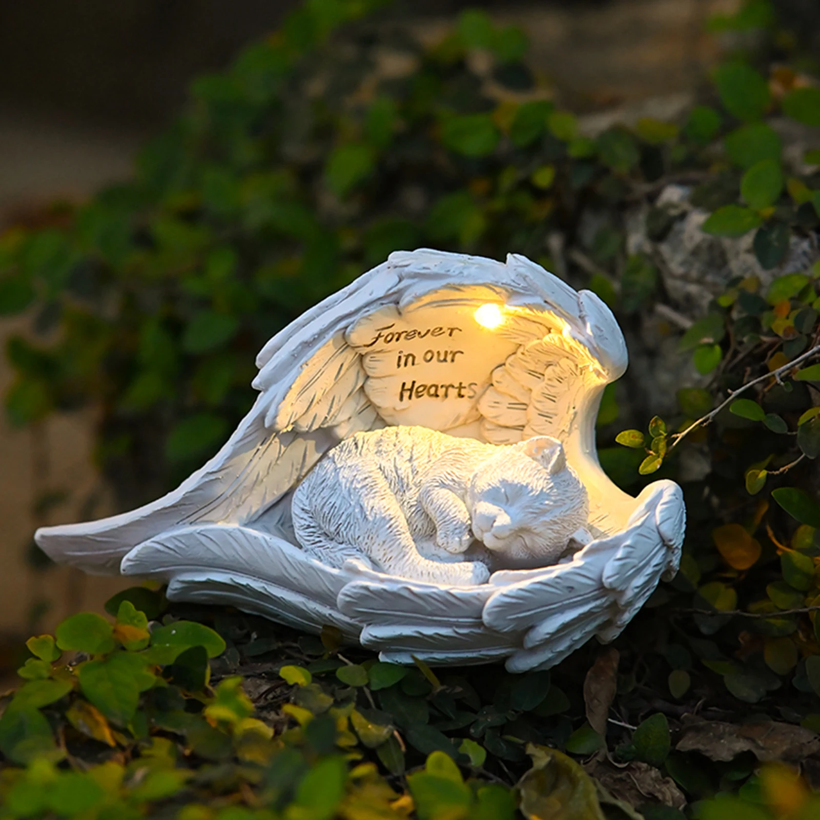 Angel Pet Memorial Statue with Angel Wings Pet Memorial Garden Statue Garden Cemetery Pet Ornament for Garden Tombstone Lost Pet
Angel Pet Memorial Statue with Angel Wings Pet Memorial Garden Statue Garden Cemetery Pet Ornament for Garden Tombstone Lost Pet