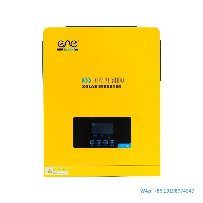 24V 3.2KW 230Vac Single Phase Off Grid Hybrid Solar Inverter 1 Year Warranty
24V 3.2KW 230Vac Single Phase Off Grid Hybrid Solar Inverter 1 Year Warranty