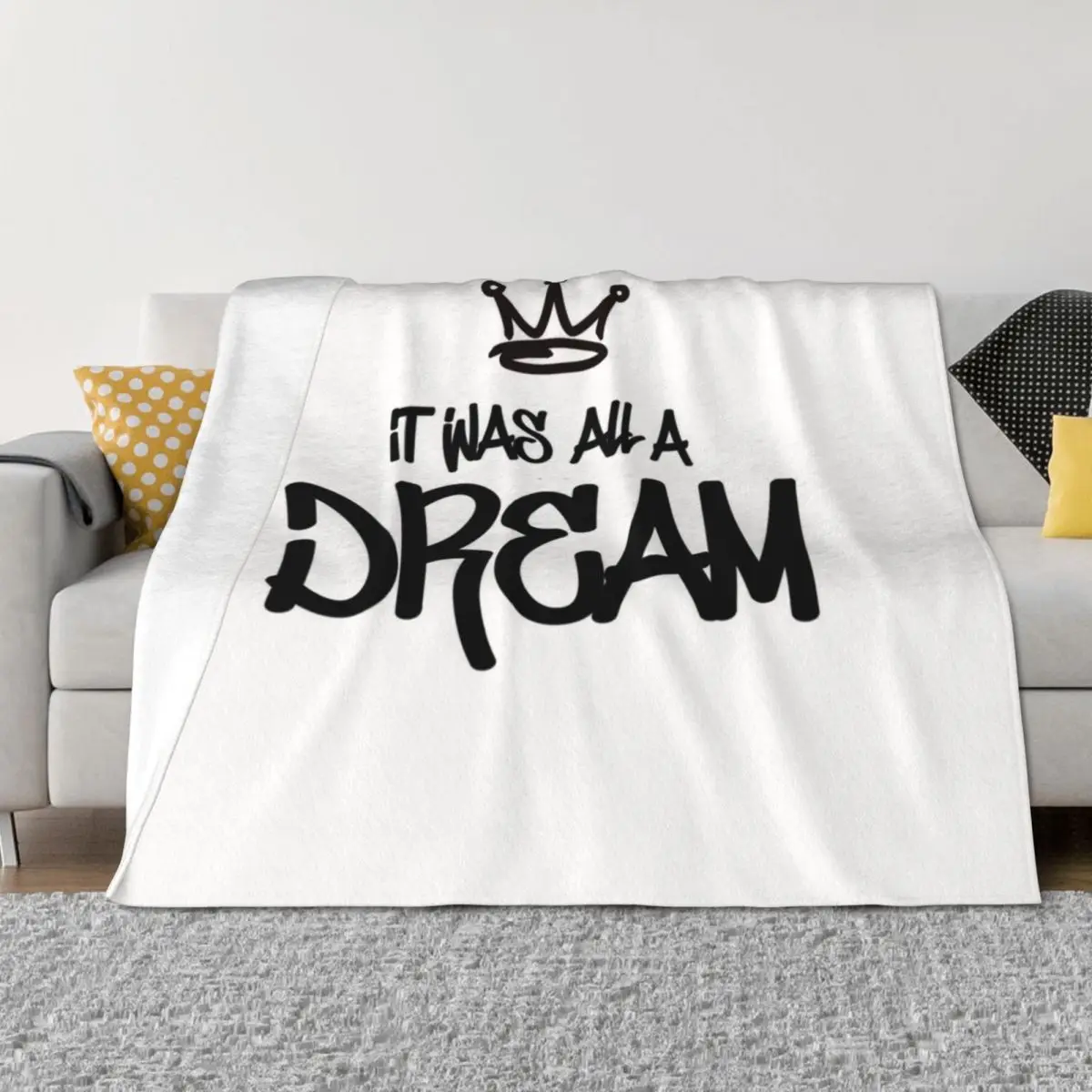 Biggie Smalls - It Was All A Dream Throw Blanket Blankets Sofas Of Decoration Tourist funny gift Travel Blankets
Biggie Smalls - It Was All A Dream Throw Blanket Blankets Sofas Of Decoration Tourist funny gift Travel Blankets