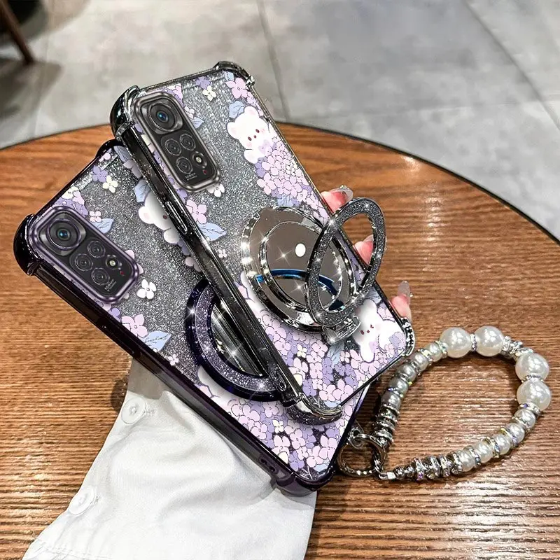 Note 11Pro Cute rabbit Plating Bracelet Holder Phone Case For Xiaomi Redmi Note 10T 9 9T 9S 11 10 10X 10Pro 11EPro Cover
Note 11Pro Cute rabbit Plating Bracelet Holder Phone Case For Xiaomi Redmi Note 10T 9 9T 9S 11 10 10X 10Pro 11EPro Cover