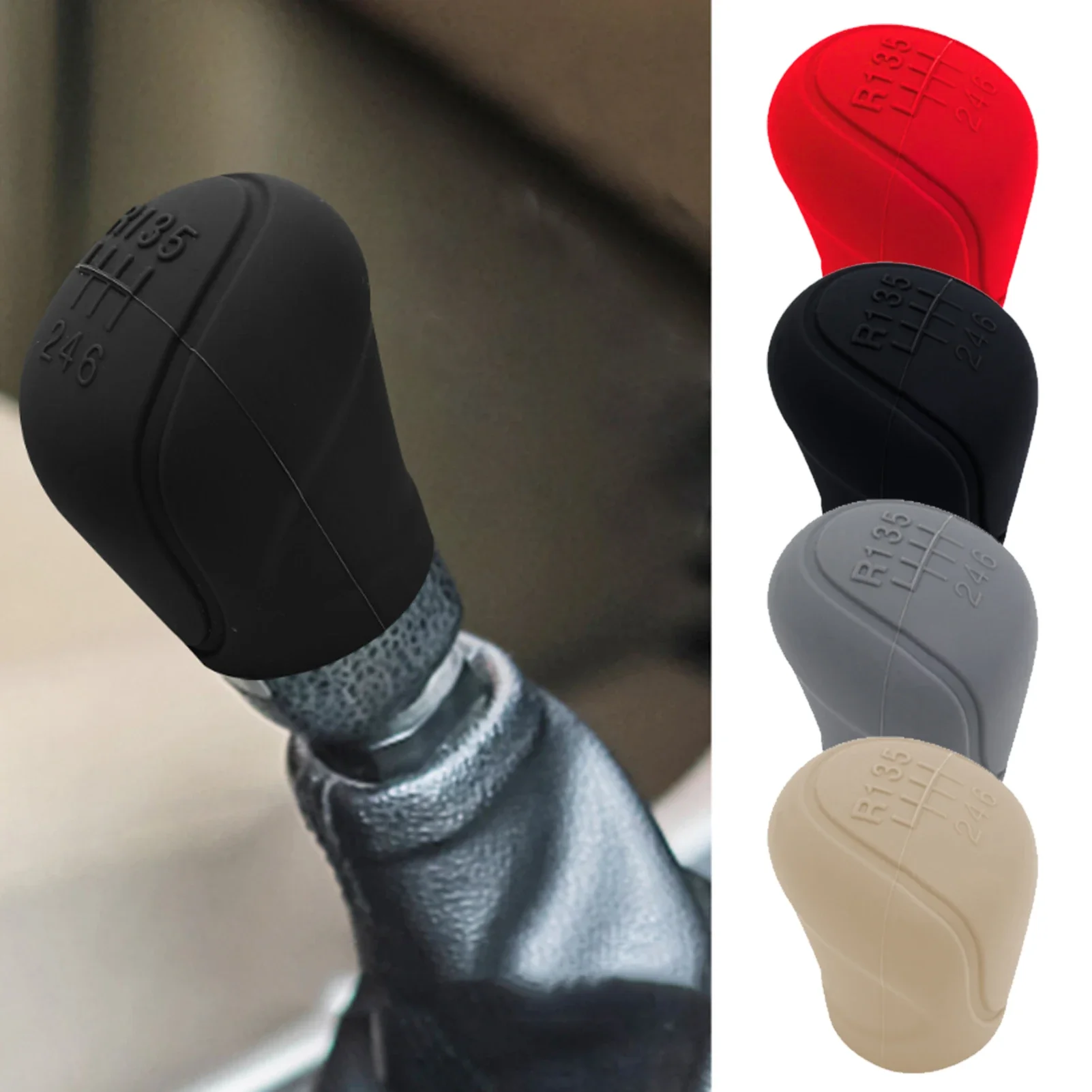 Silicone car shift lever cover 6 Speed anti-slip gear shift cover silicone auto Shift lever cover protector for car accessories
Silicone car shift lever cover 6 Speed anti-slip gear shift cover silicone auto Shift lever cover protector for car accessories