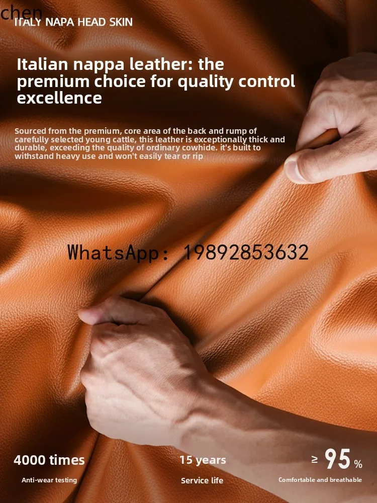 Cream Style Genuine Leather Internet Celebrity Model Light Luxury Simple Soft Head Layer Cowhide Master Bedroom Double Bed
Cream Style Genuine Leather Internet Celebrity Model Light Luxury Simple Soft Head Layer Cowhide Master Bedroom Double Bed