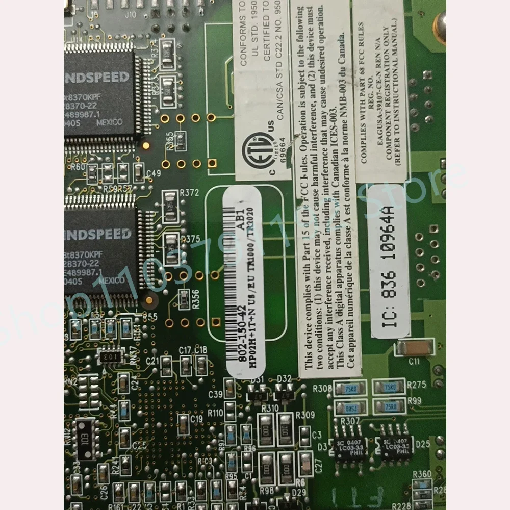 Карта FAX 802-150-42 HP02H+1T+N Карта FAX США/ЕС
Карта FAX 802-150-42 HP02H+1T+N Карта FAX США/ЕС