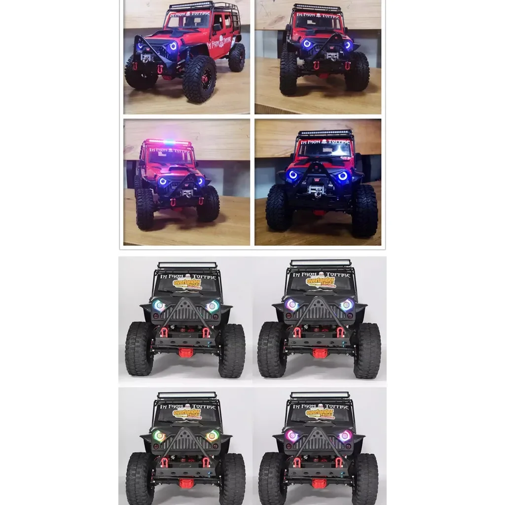 RC Car Headlight LED Lights Angel and Demon Eyes 2LEDs Headlamps 10/13/17/22mm for 1:10 RC Crawler Axial SCX10 TRX4 D90
RC Car Headlight LED Lights Angel and Demon Eyes 2LEDs Headlamps 10/13/17/22mm for 1:10 RC Crawler Axial SCX10 TRX4 D90