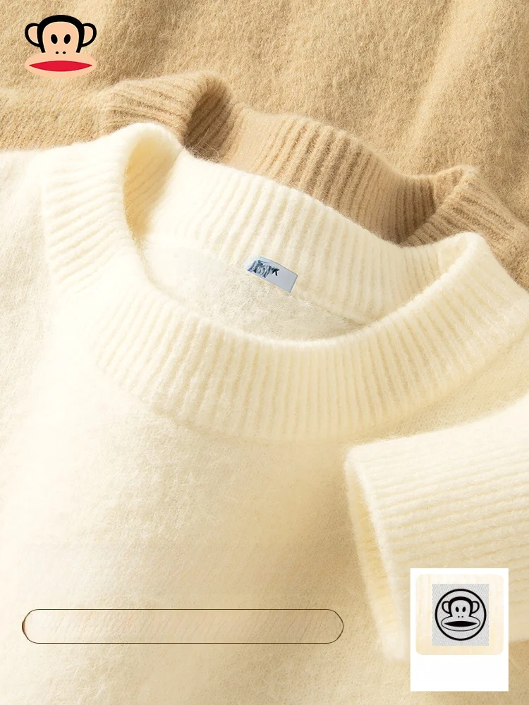 Thi Knitted round Ne Sweater ex Casual Sle Winter Warm Fce Lined Soft Polyester Blend Long Sve Top
Thi Knitted round Ne Sweater ex Casual Sle Winter Warm Fce Lined Soft Polyester Blend Long Sve Top