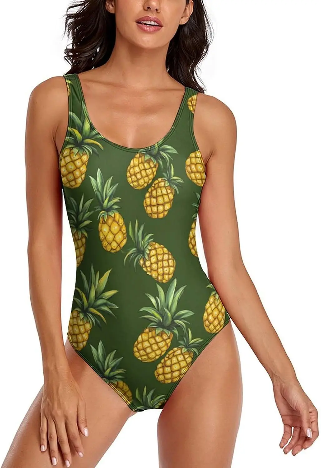 Luxy Trio Pineapple Women's One Piece Swimsuits Tummy Control Bathing Suits Swimwear for Beach Party
Luxy Trio Pineapple Women's One Piece Swimsuits Tummy Control Bathing Suits Swimwear for Beach Party