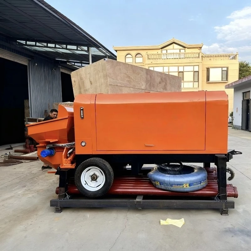 Electric Motor Concrete Pump Mobile Portable Concrete Pump Diesel Cement Concrete Pump for Sale
Electric Motor Concrete Pump Mobile Portable Concrete Pump Diesel Cement Concrete Pump for Sale