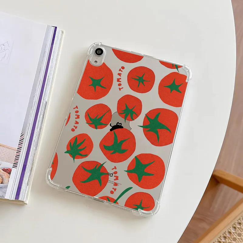 Korean Ins Full Screen Tomato Y2K Clear Cover For iPad Pro 13 11th M5 M4 12.9 A16 10 8 7 9th 10th Air 11 M2 M3 Mini Tablet Case
Korean Ins Full Screen Tomato Y2K Clear Cover For iPad Pro 13 11th M5 M4 12.9 A16 10 8 7 9th 10th Air 11 M2 M3 Mini Tablet Case