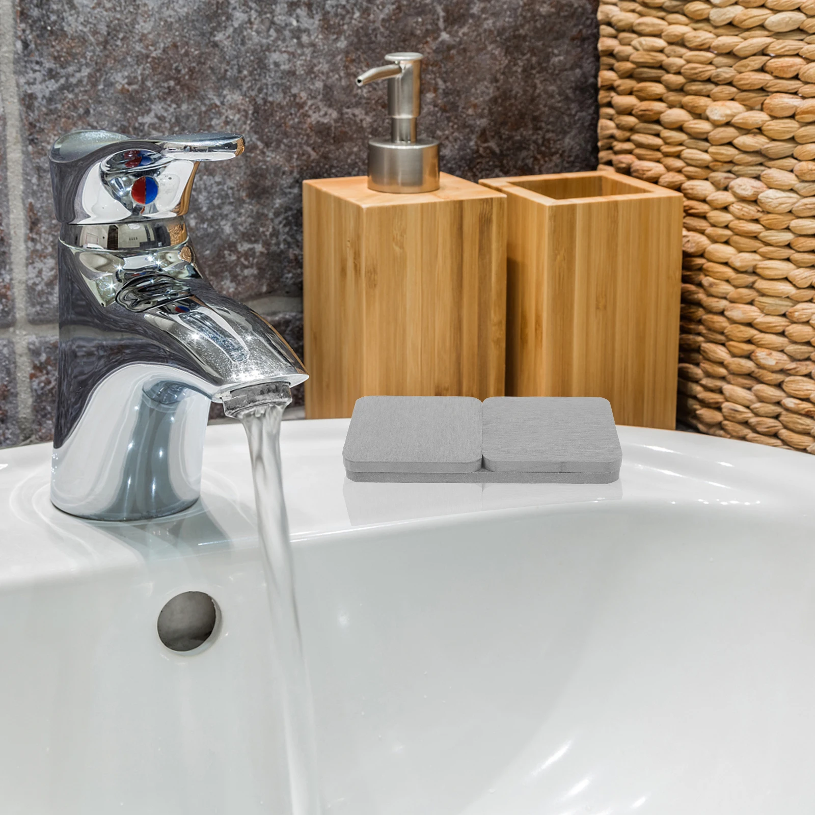3pcs Deep Gray 16x8cm 8x8cm Anti-slip Soap Holder Diatomite Coaster Bathroom Countertop Absorbent Pad Dry Quickly Water Tray
3pcs Deep Gray 16x8cm 8x8cm Anti-slip Soap Holder Diatomite Coaster Bathroom Countertop Absorbent Pad Dry Quickly Water Tray