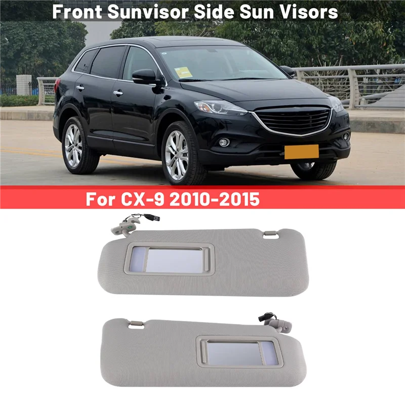 Car Front Sunvisor Side Sun Visors For Mazda CX-9 2010-2015 TDY1-69-320 TDY1-69-270
Car Front Sunvisor Side Sun Visors For Mazda CX-9 2010-2015 TDY1-69-320 TDY1-69-270