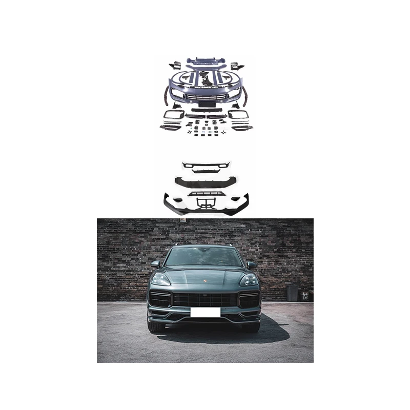 Facelift для Cayenne 9Y0.1 2018-2023, обновление до 9Y0.2 2024 9Y0.2, обновленный комплект Turbo + TKT с запахом
Facelift для Cayenne 9Y0.1 2018-2023, обновление до 9Y0.2 2024 9Y0.2, обновленный комплект Turbo + TKT с запахом