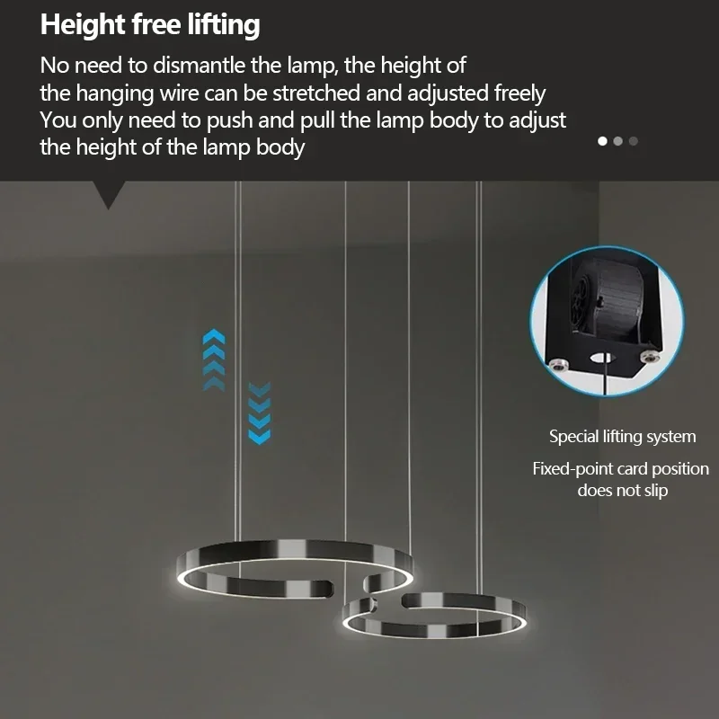 SANDYHA Modern Salon PH164-Black- Ceiling ChandeliersPH164-Black-D40cm-3-colors Eye Protecting LED Pendant Lighting
SANDYHA Modern Salon PH164-Black- Ceiling ChandeliersPH164-Black-D40cm-3-colors Eye Protecting LED Pendant Lighting