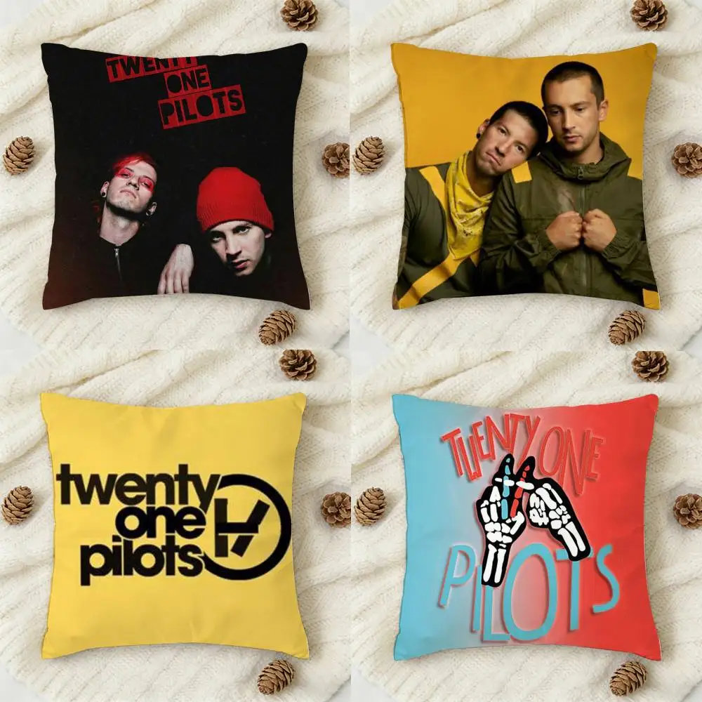 Popular T-Twenty One Pilots Band Double-sided Printed Square Decorative Cushion Cover for Sofa Living Room Home Decor
Popular T-Twenty One Pilots Band Double-sided Printed Square Decorative Cushion Cover for Sofa Living Room Home Decor
