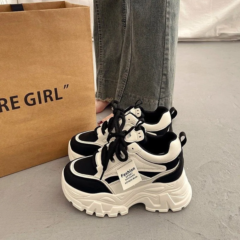 Ultra-Light Dad Shoes Women's Casual Thick Bottom High-Insole Spring Summer Travel Leisure Shoes Stability Functionality
Ultra-Light Dad Shoes Women's Casual Thick Bottom High-Insole Spring Summer Travel Leisure Shoes Stability Functionality