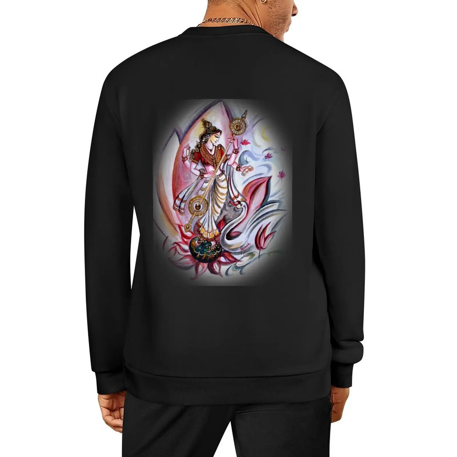 Musical Goddess Saraswati - Healing Art Pullover men clothing autumn jacket men men's clothing winter clothes new sweatshirt
Musical Goddess Saraswati - Healing Art Pullover men clothing autumn jacket men men's clothing winter clothes new sweatshirt