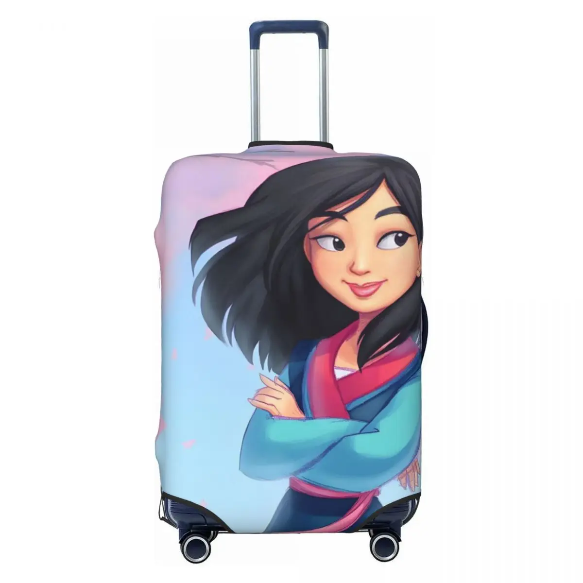 Custom Mulan Princess Luggage Cover Cute Suitcase Protector Covers Suit For 18-32 inch
Custom Mulan Princess Luggage Cover Cute Suitcase Protector Covers Suit For 18-32 inch