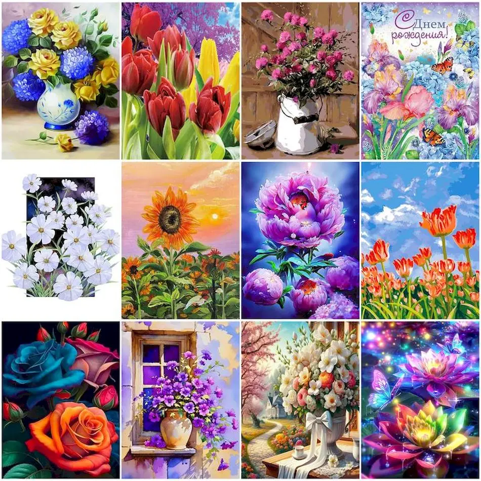 RUOPOTY Paintings For Painting By Numbers Diy Crafts Drawing Markers By Numbers Kit Flowers Artwork On Canvas Acrylic Room Decor
RUOPOTY Paintings For Painting By Numbers Diy Crafts Drawing Markers By Numbers Kit Flowers Artwork On Canvas Acrylic Room Decor