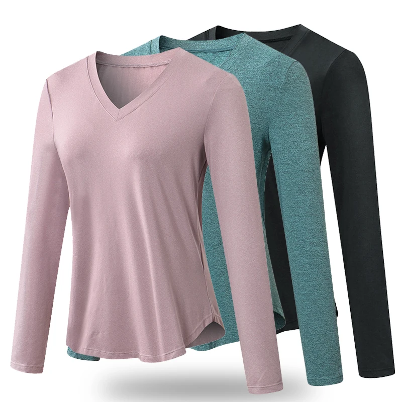 Women Quick Dry Sport T-shirt Long-sleeve Elastic Loose Breathable Workout Fitness Tank Tops Running Hiking Gym Yoga Shirt MM407
Women Quick Dry Sport T-shirt Long-sleeve Elastic Loose Breathable Workout Fitness Tank Tops Running Hiking Gym Yoga Shirt MM407
