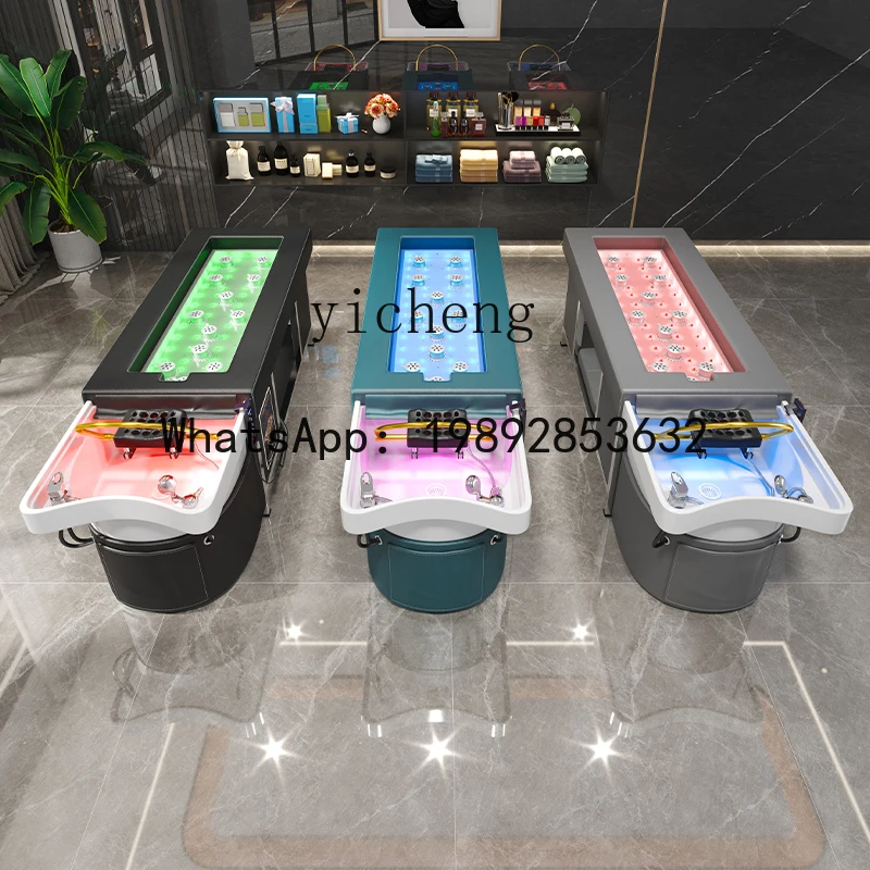 Full Body Moxibustion Head Therapy Shampoo Bed Water Circulation Steaming Integrated Physiotherapy Massage
Full Body Moxibustion Head Therapy Shampoo Bed Water Circulation Steaming Integrated Physiotherapy Massage