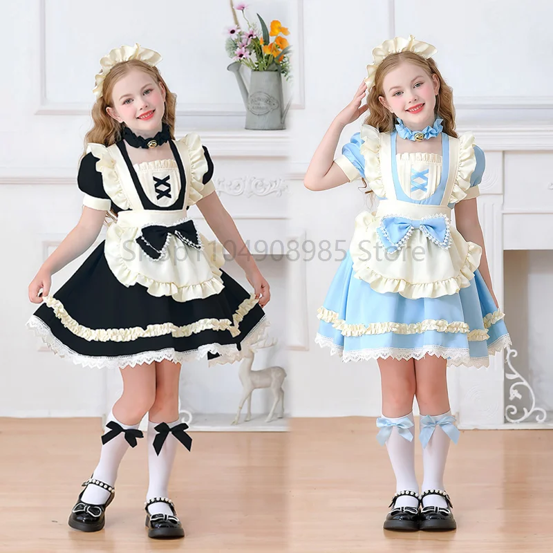 Lolita French Maid For Mädchen Costume Naughty Lovely Kawaii Princess Cosplay Carnival Purim Fancy Party Performance Dress
Lolita French Maid For Mädchen Costume Naughty Lovely Kawaii Princess Cosplay Carnival Purim Fancy Party Performance Dress