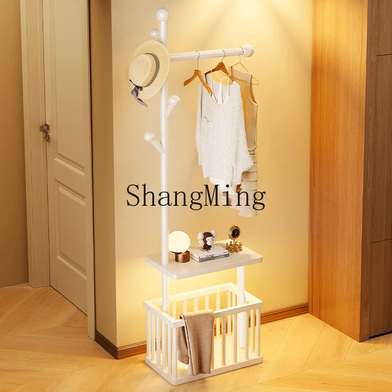 HJ Solid wood floor coat rack Bedroom removable household laundry basket storage Multifunctional storage hanger
HJ Solid wood floor coat rack Bedroom removable household laundry basket storage Multifunctional storage hanger