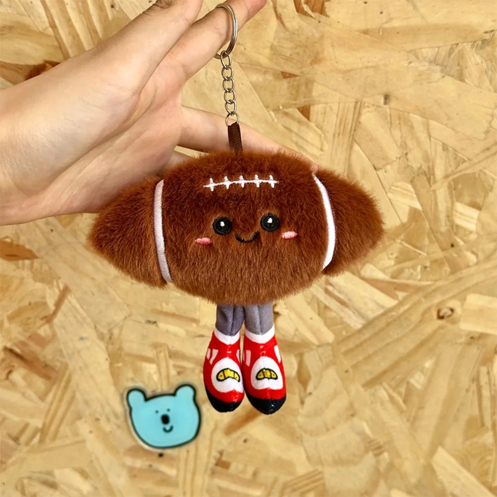 Rugby Billiards Football Plush Toys Cute with Feet Ball-type Pendant Creative Smiling Face Expression Keychain Birthday Gifts
Rugby Billiards Football Plush Toys Cute with Feet Ball-type Pendant Creative Smiling Face Expression Keychain Birthday Gifts