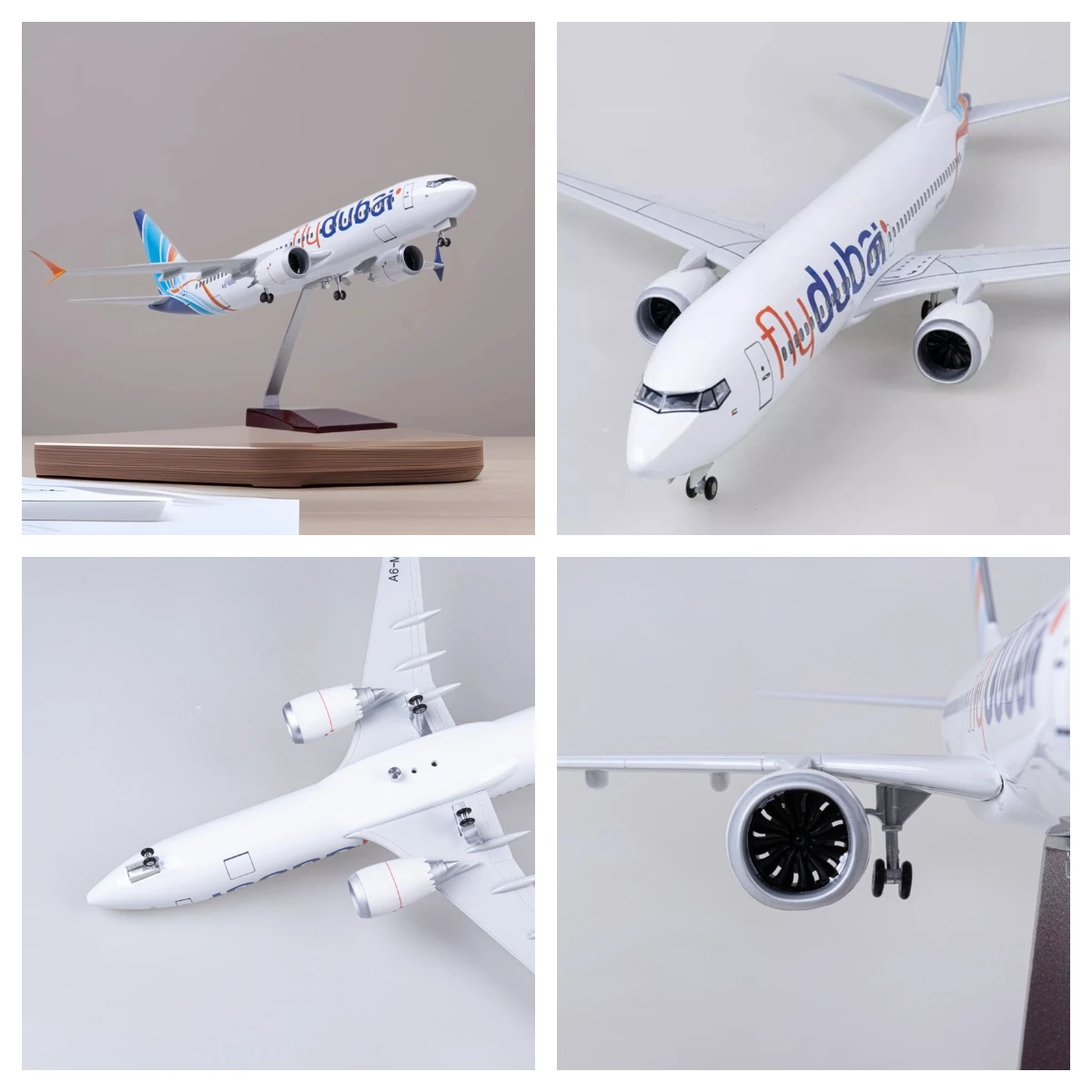 737MAX B737 MAX Самолет Дубай Airlines 47 СМ Модель самолета Игрушки Самолет Смола 1/85 Масштаб 47 СМ Сборный подарок авиации 
737MAX B737 MAX Самолет Дубай Airlines 47 СМ Модель самолета Игрушки Самолет Смола 1/85 Масштаб 47 СМ Сборный подарок авиации