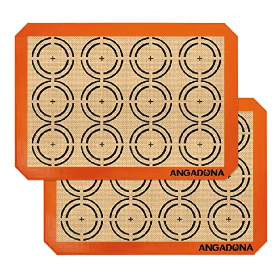 Silicone Baking Mat Sheets Set, Easy Clean andNon-Stick Food Grade Reusable Baking Mat, 2 Half Sheet Cookie Baking Mats Silicon
Silicone Baking Mat Sheets Set, Easy Clean andNon-Stick Food Grade Reusable Baking Mat, 2 Half Sheet Cookie Baking Mats Silicon