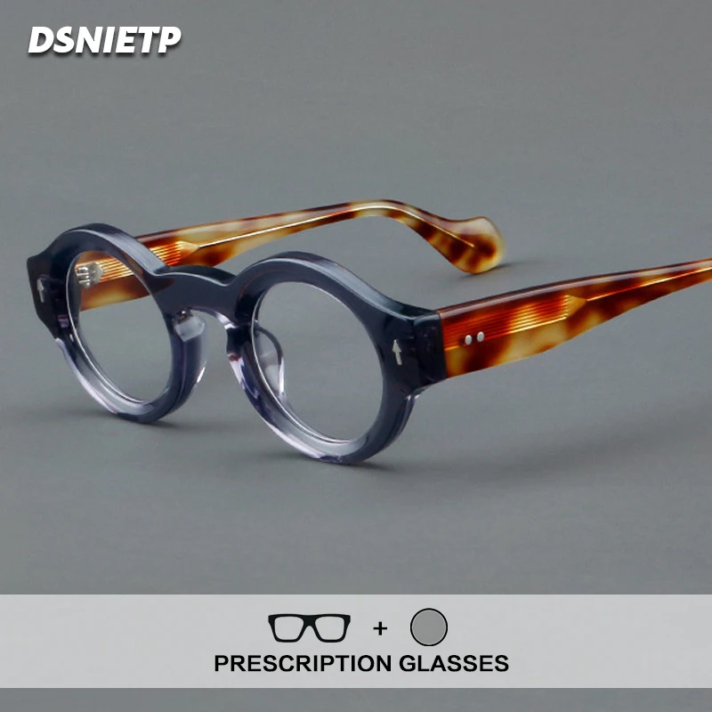 Vintage Anti Blue Light Acetate Reading Glasses Men Handmade Photochromic Myopia Prescription Glasses Women Luxury Brand Eyewear
Vintage Anti Blue Light Acetate Reading Glasses Men Handmade Photochromic Myopia Prescription Glasses Women Luxury Brand Eyewear