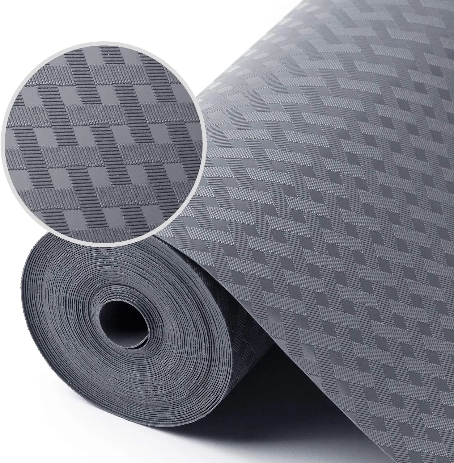 Waterproof Non Adhesive Drawer Mats Cupboard Shelf Liner Gray 11.8x59 inch
Waterproof Non Adhesive Drawer Mats Cupboard Shelf Liner Gray 11.8x59 inch