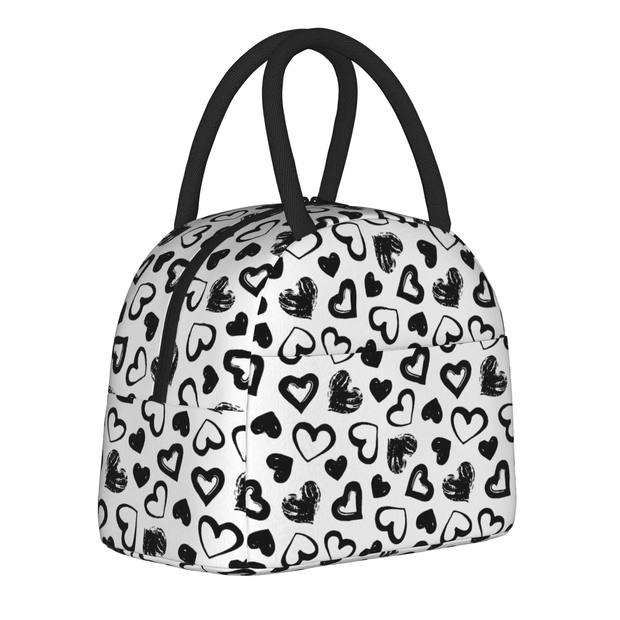 Valentines Day Heart Pattern Insulated Lunch Bag Portable Meal Container Cooler Bag Tote Lunch Box Work Travel Food Handbags
Valentines Day Heart Pattern Insulated Lunch Bag Portable Meal Container Cooler Bag Tote Lunch Box Work Travel Food Handbags