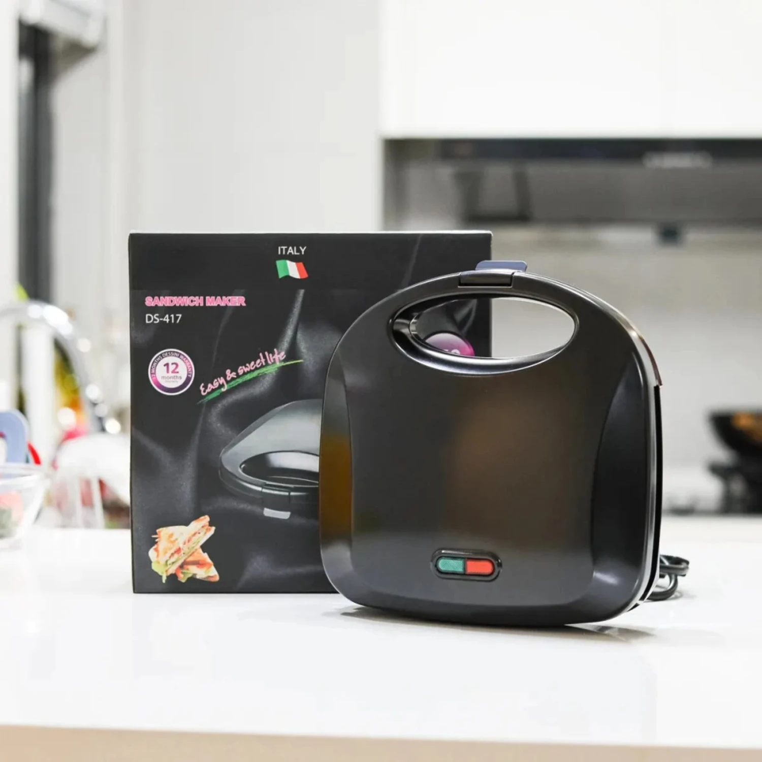 Sandwich Maker Panini 750W Waffle Maker Cooking Kitchen Appliances Breakfast Machine Non-stick
Sandwich Maker Panini 750W Waffle Maker Cooking Kitchen Appliances Breakfast Machine Non-stick