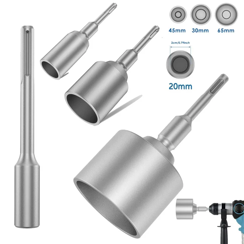 20/30/45/65mm SDS Max Shank T-Post Driver for Rotary And Demolition Hammer Heavy Steel Duty Ground Rods Fence Post Pounder
20/30/45/65mm SDS Max Shank T-Post Driver for Rotary And Demolition Hammer Heavy Steel Duty Ground Rods Fence Post Pounder