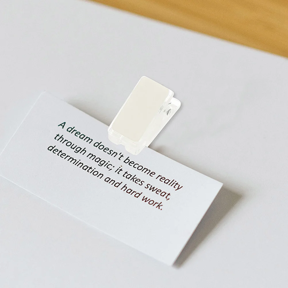 35Pcs Adhesive Id Badge Clips Name Tag Clips Plastic Practical for Work Badges and Id Cards Badge Holder
35Pcs Adhesive Id Badge Clips Name Tag Clips Plastic Practical for Work Badges and Id Cards Badge Holder