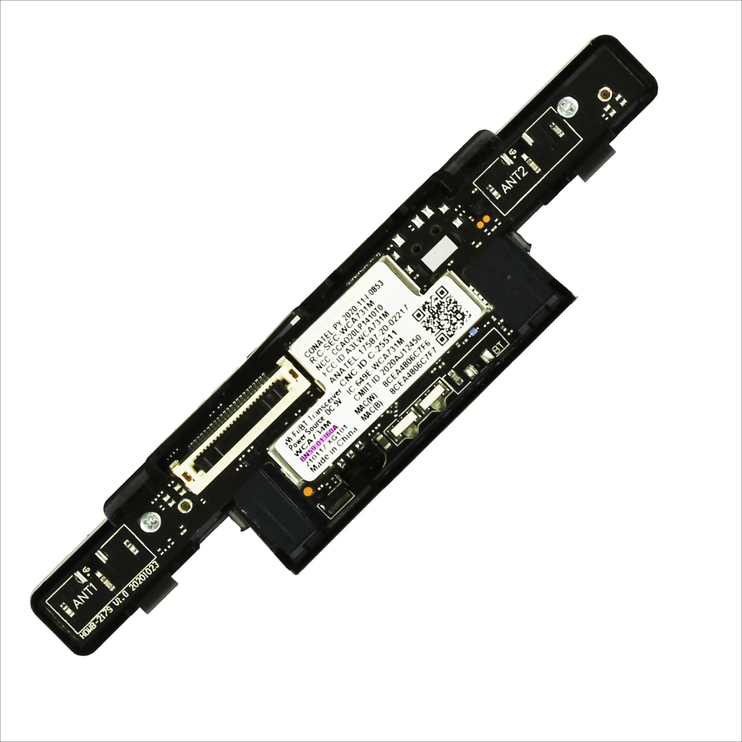BN59-01360A WCA731M WCA734M 649E-WCA731M WIFI and Bluetooth Wireless Module fits TV QN55Q6DAAF QN50Q6DAAF QN85Q60BAF QN50Q60AAF
BN59-01360A WCA731M WCA734M 649E-WCA731M WIFI and Bluetooth Wireless Module fits TV QN55Q6DAAF QN50Q6DAAF QN85Q60BAF QN50Q60AAF