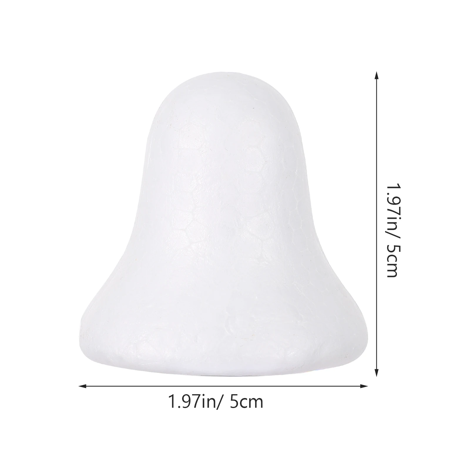 50 Pcs Bell Pendant Foam Decoration Baubles DIY Adornment Craft White Christmas Tree Hanging Ornaments High Quality
50 Pcs Bell Pendant Foam Decoration Baubles DIY Adornment Craft White Christmas Tree Hanging Ornaments High Quality