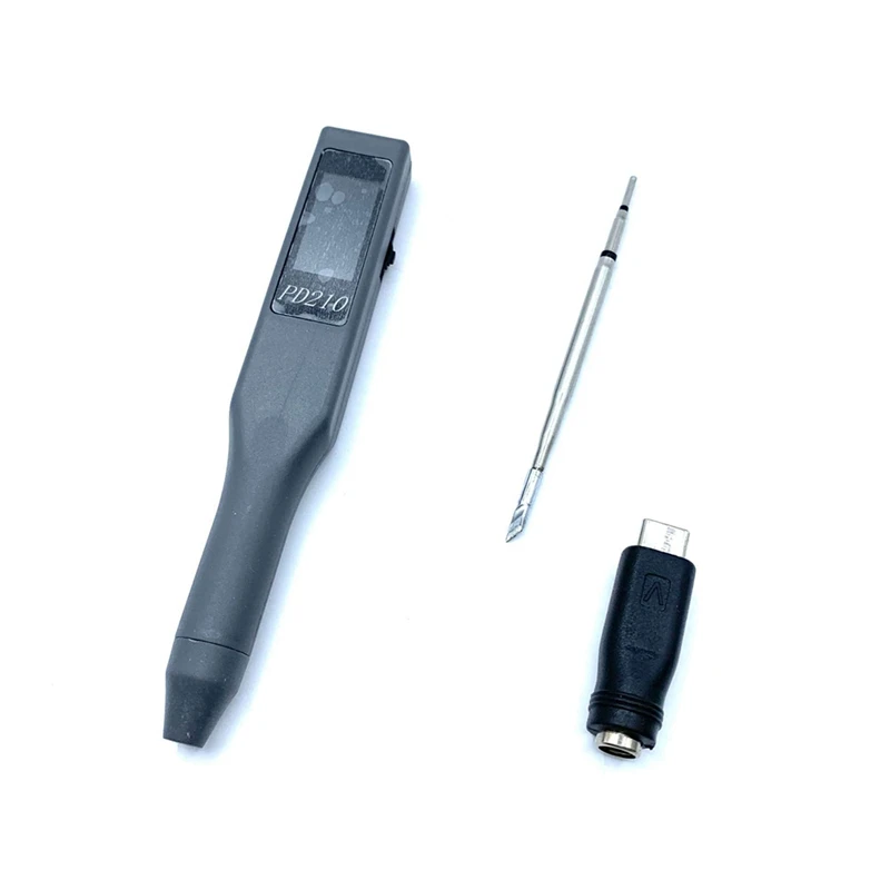 1Set PD210 Soldering Iron Station Temperature Control Portable Compatible For JBC210 Solder Tips
1Set PD210 Soldering Iron Station Temperature Control Portable Compatible For JBC210 Solder Tips