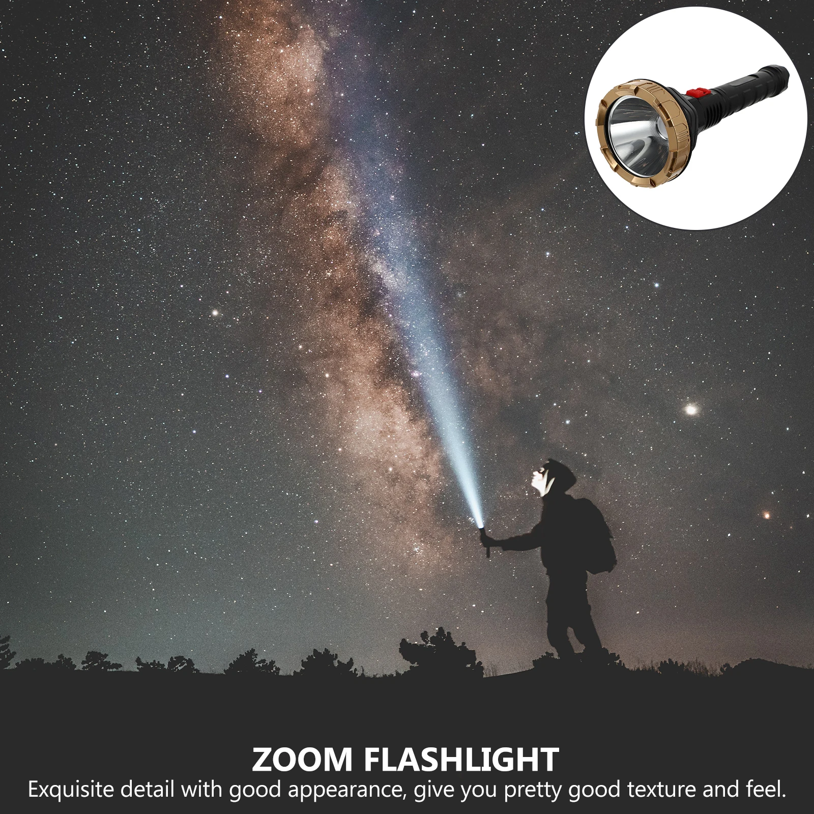 1set 1Set High Brightness Zoom Flashlight Outdoor Durable Portable Camping Torch Usb Charging Lightweight Travel Strong Light
1set 1Set High Brightness Zoom Flashlight Outdoor Durable Portable Camping Torch Usb Charging Lightweight Travel Strong Light