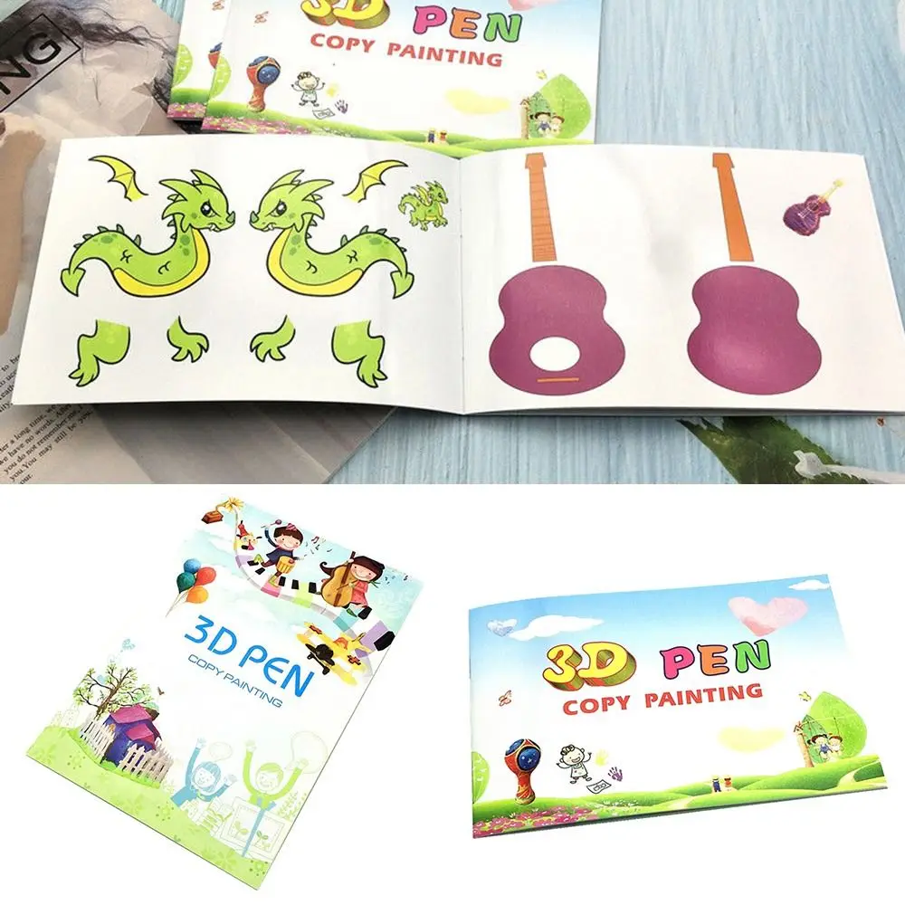 Creative Toy Art Craft 3D Pen Tool Kid Gifts Parts Drawing Stencils Template 3D Printing Album Paper Book Accessories
Creative Toy Art Craft 3D Pen Tool Kid Gifts Parts Drawing Stencils Template 3D Printing Album Paper Book Accessories