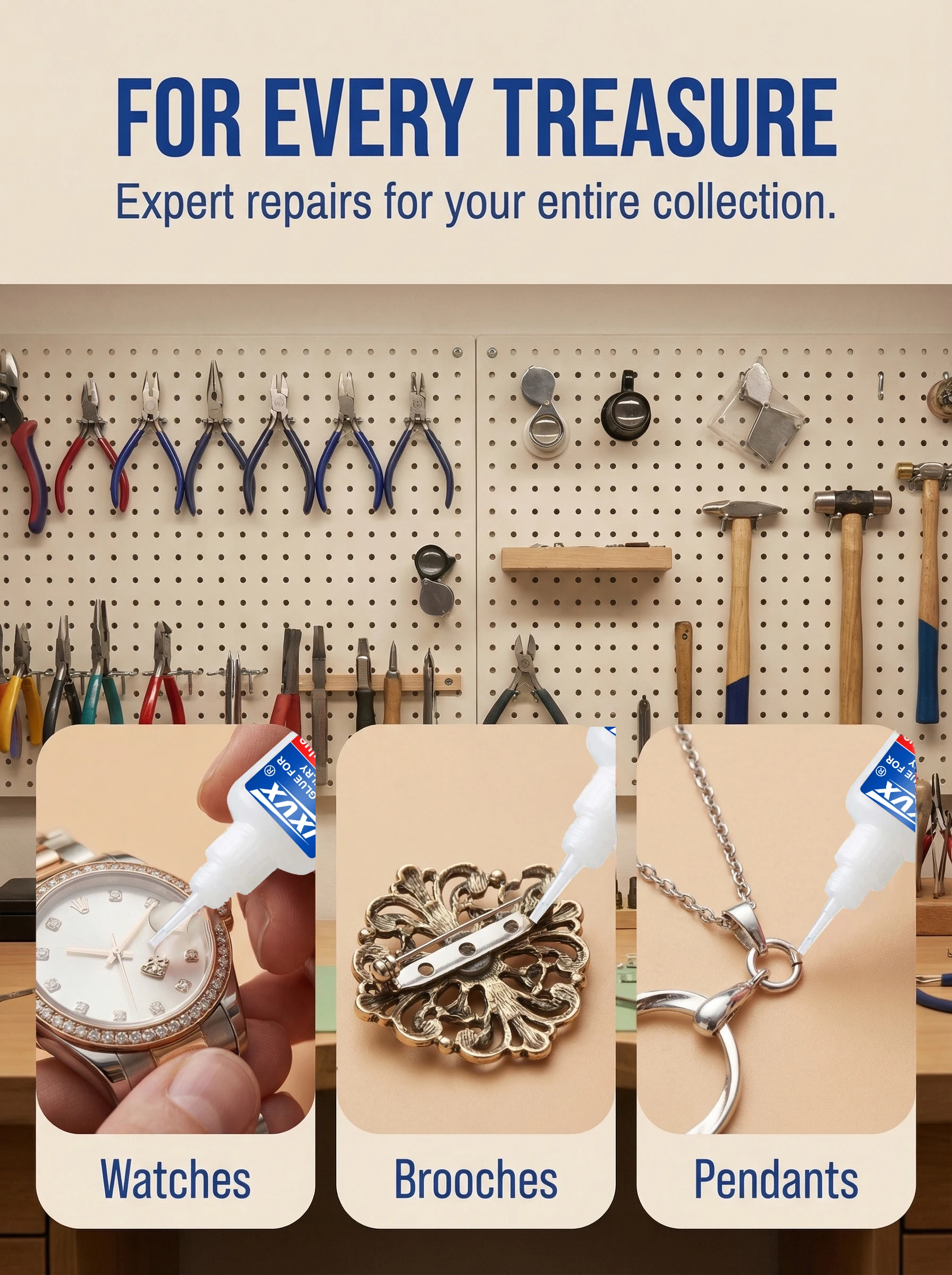 「Jxvx Soldering Glue 50g Jewelry + Multipurpose | Resistant to +150 ° C | Home/Manufacturing」
「Jxvx Soldering Glue 50g Jewelry + Multipurpose | Resistant to +150 ° C | Home/Manufacturing」